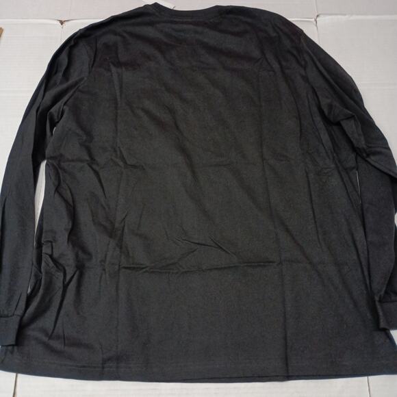 2 Brahma Long Sleeve Work T-Shirt 3XLT 54-56 Black Pocket Tee 100% Cotton - Picture 8 of 8